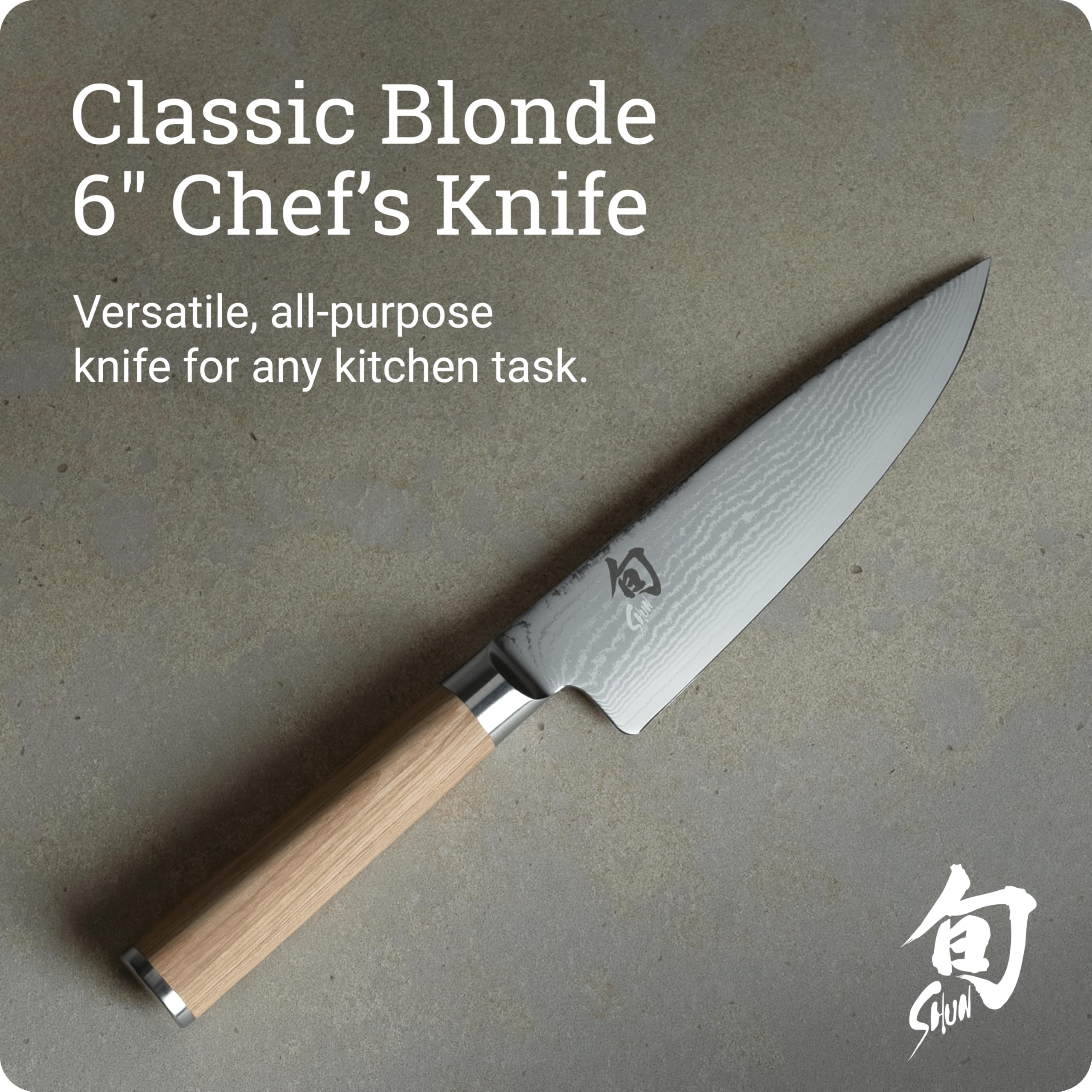 Shun 高級シェフ用包丁 6 Inch ブラウン NDC-0701 Amazon.com: Shun Classic Blonde 6